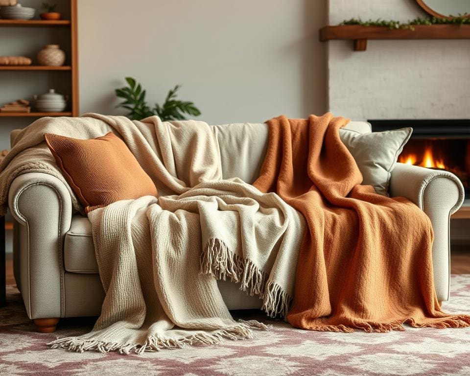 Luxe dekens die warmte en comfort bieden