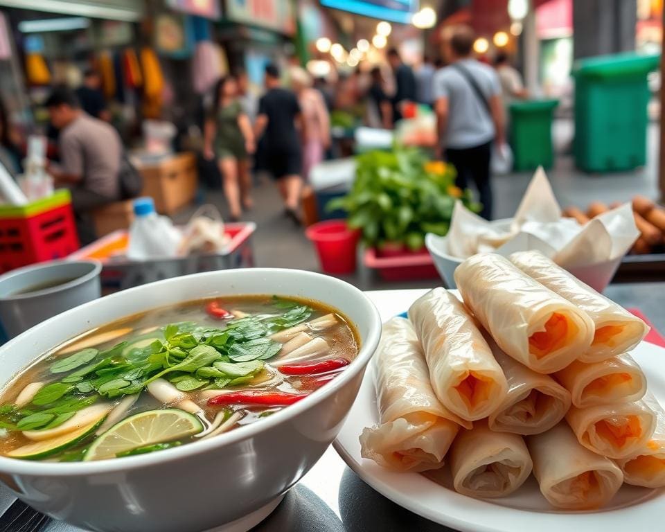 Eetgewoontes in Vietnam: proef pho en verse loempia's