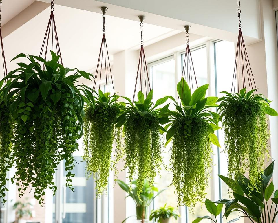 Hangplanten voor een groene touch in elke ruimte