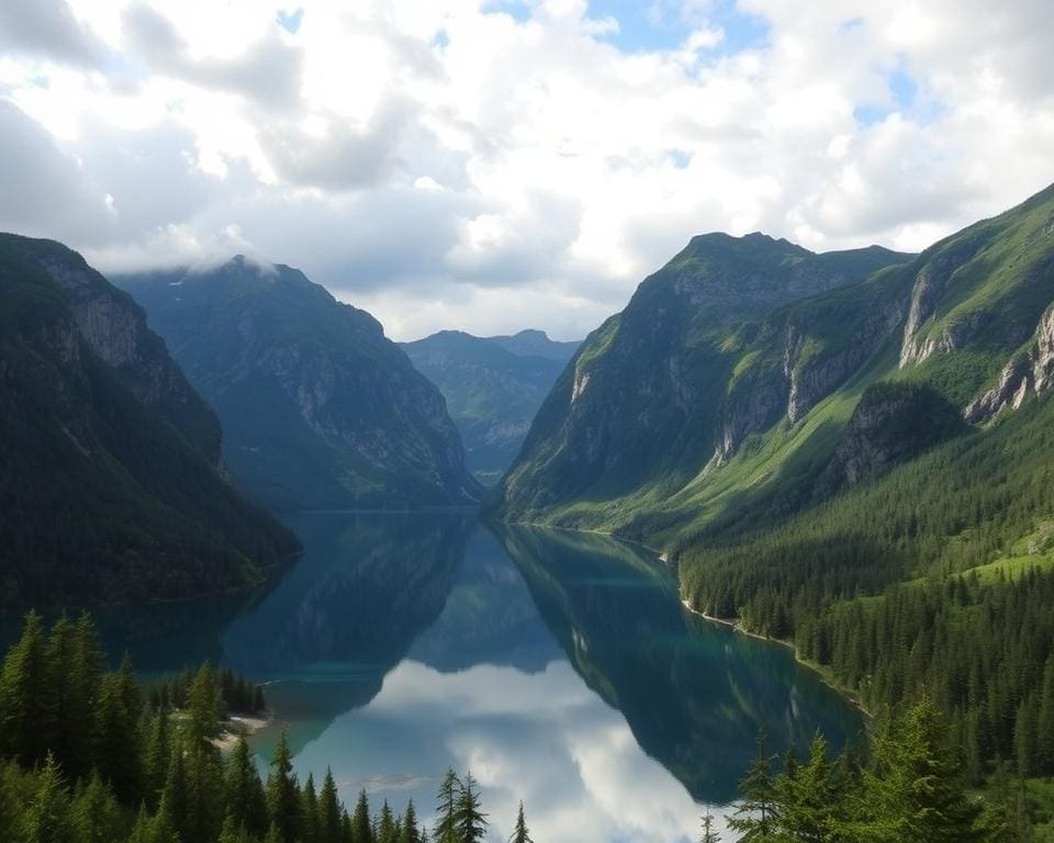 Natuur bewonderen in de fjorden van Zuid-Noorwegen