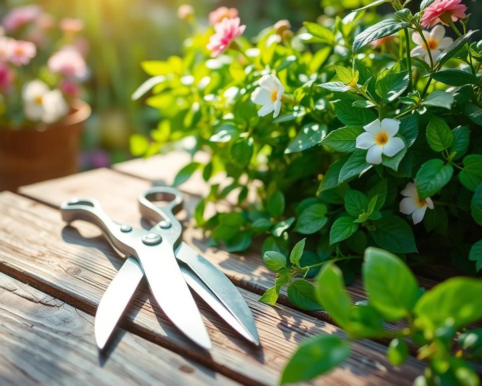 Snoeischaren voor eenvoudig onderhoud van de tuin