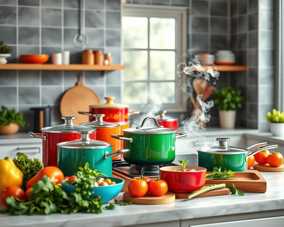 Voordelen van kookpotten in de keuken